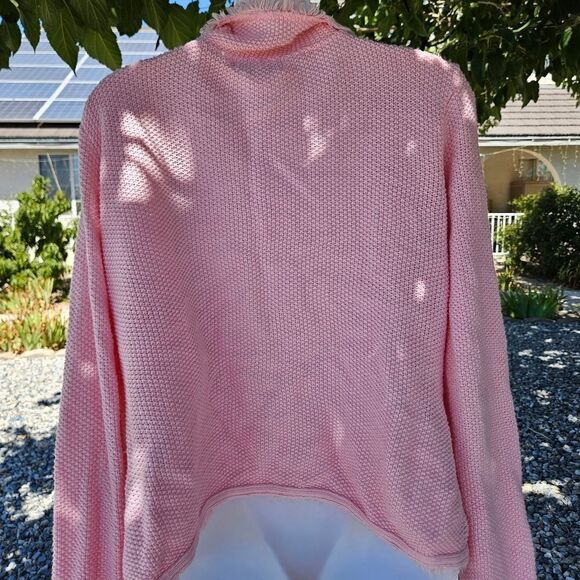 Worthington pink button up sweater - Picture 6 of 6